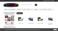 Desktop Screenshot of buenoscartuchos.com